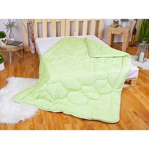Prošívaná přikrývka ECONOMY Zelená 140x200