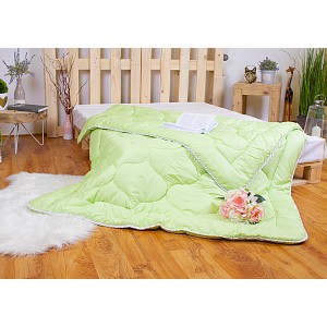Prošívaná přikrývka ECONOMY Zelená 140x200