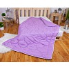 Prošívaná přikrývka ECONOMY Fialová 140x200
