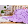 Prošívaná přikrývka ECONOMY Fialová 140x200