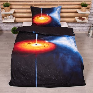 3D Povlečení 140x200+70x90 Singularita