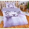 3D Povlečení 140x200+70x90 White tiger II