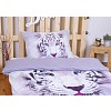 3D Povlečení 140x200+70x90 White tiger II
