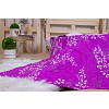 Prošívaný dekorační přehoz 240x260 Calluna fialová