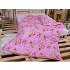 Zimní prošívaná přikrývka WINTER 140x200 Růžové kytice