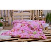 Zimní prošívaná přikrývka WINTER 140x200 Růžové kytice