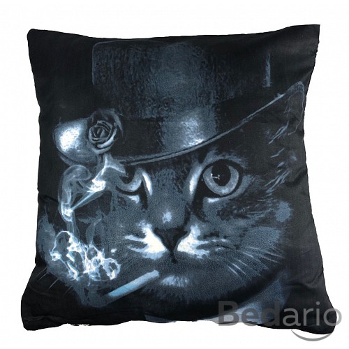 3D povlak 45x45 - Kocour