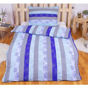 Krepové povlečení ECONOMY 140x200+70x90 Podvodní květ