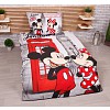 Bavlněné povlečení 140x200 70x90 Mickey & Minnie in London Telephone