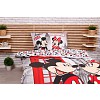 Bavlněné povlečení 140x200 70x90 Mickey & Minnie in London Telephone