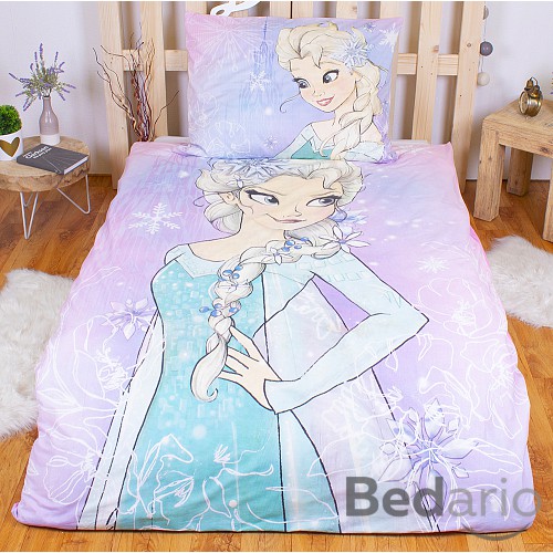Bavlněné povlečení Frozen Elsa 140x200+70x90