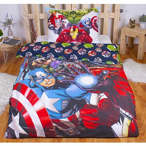 Bavlněné povlečení 140x200+70x90 Avengers Ultimate