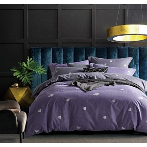 Francouské povlečení Home Fashion 220x200+2x70x90 Diamonds