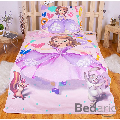 Bavlněné povlečení 140x200+70x90 Sofia Pink