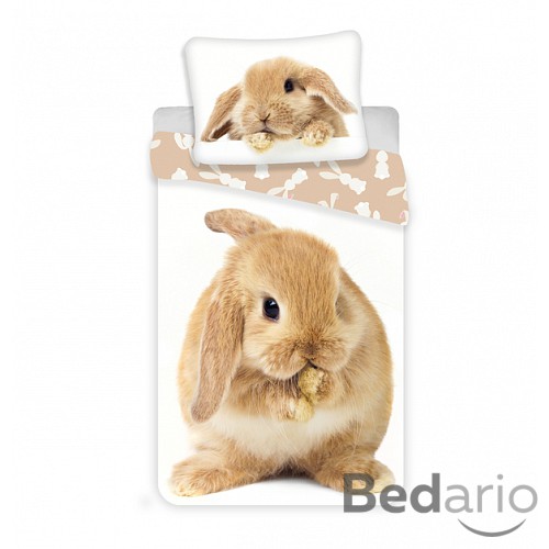 Bavlněné povlečení 140x200+70x90 Bunny