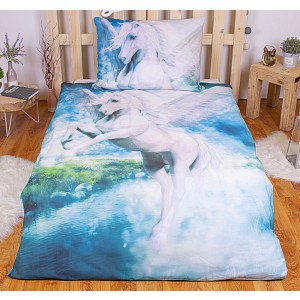 Bavlněné povlečení 140x200+70x90 Pegas