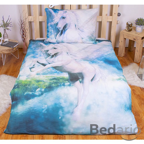 Bavlněné povlečení 140x200+70x90 Pegas