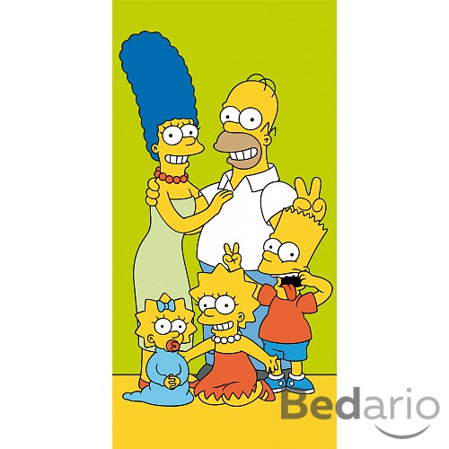 Osuška 70x140 - Simpsonovi vás zdraví