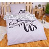 Bavlněné povlečení 140x200+70x90 Mr. & Mrs.