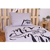 Bavlněné povlečení 140x200+70x90 Mr. & Mrs.