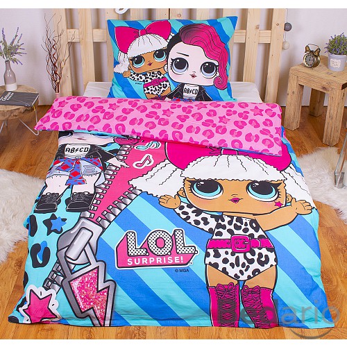 Bavlněné povlečení 140x200+70x90 LOL Surprise