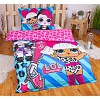 Bavlněné povlečení 140x200+70x90 LOL Surprise