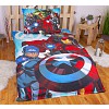 Bavlněné povlečení 140x200+70x90 Avengers lightings ve tmě svítí