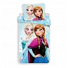 Dětské povlečení z mikrovlákna Frozen light blue 140x200+70x90