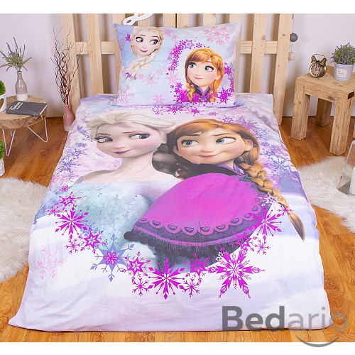 Bavlněné povlečení Frozen frame 140x200+70x90