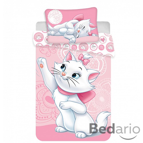 Dětské bavlněné povlečení Marie Cat 100x135+40x60