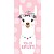Osuška 70x140 - Lama Pink