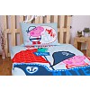 Bavlněné povlečení 140x200+70x90 Piráti Peppa a Tom