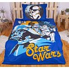 Bavlněné povlečení 140x200+70x90 Star Wars Blue