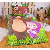 Bavlněné povlečení 140x200+70x90 Máša a Medvěd Forest