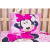 Bavlněné povlečení 140x200+70x90 Minnie pink ve tmě svítí