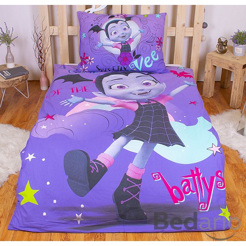 Bavlněné povlečení 140x200+70x90 Vampirina