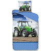 Bavlněné povlečení Good morning 140x200+70x90 Traktor