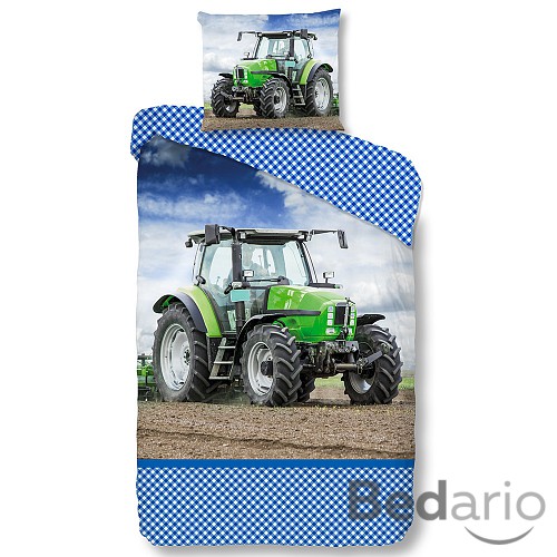 Bavlněné povlečení Good morning 140x200+70x90 Traktor