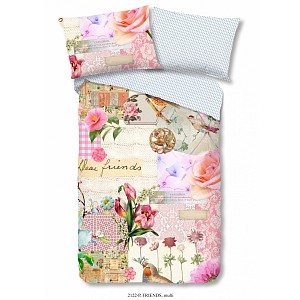 Bavlněné povlečení Good morning 140x200+70x90 Friends