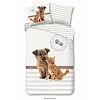 Bavlněné povlečení Good morning 140x200+70x90 Puppy & Kitten