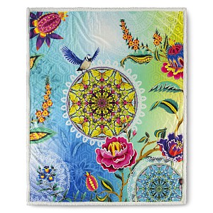 Deka / Pléd s beránkem HIP DeLuxe 130x160 Iride