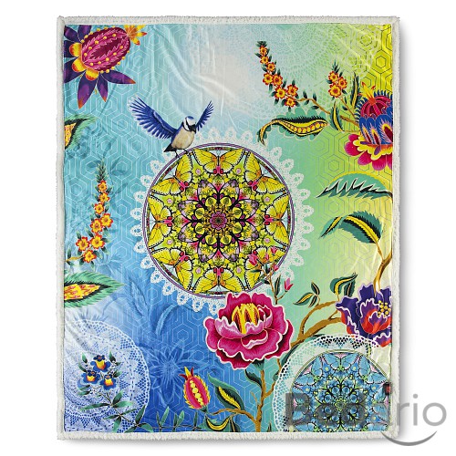 Deka / Pléd s beránkem HIP DeLuxe 130x160 Iride