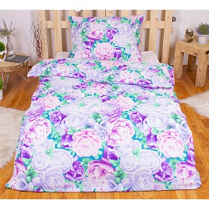 Bavlněné povlečení 140x200+70x90 Letní zahrada