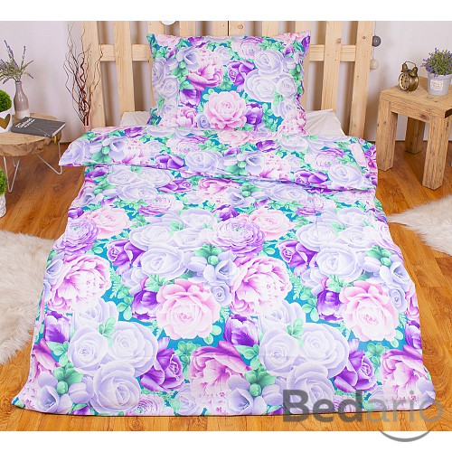 Bavlněné povlečení 140x200+70x90 Letní zahrada