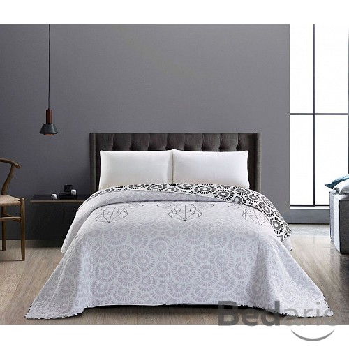 Prošívaný dekorační přehoz 240x260 Deer Friend