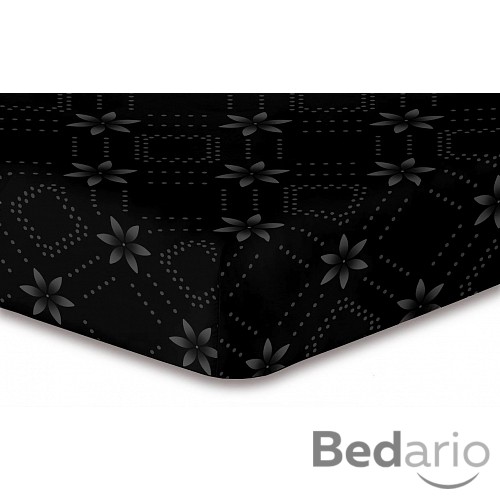 Prostěradlo z mikrovlákna 80-90x200 Hypnosis Snowy night