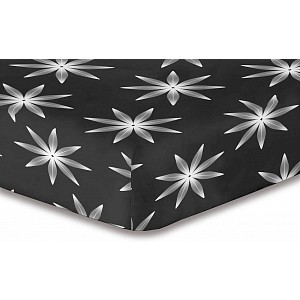 Prostěradlo z mikrovlákna 140-160x200 Hypnosis Alpin Black