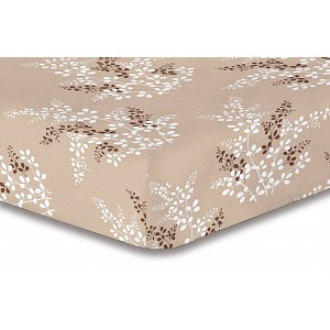 Prostěradlo z mikrovlákna 180-200x200 Calluna béžová