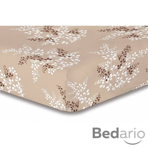 Prostěradlo z mikrovlákna 180-200x200 Calluna béžová