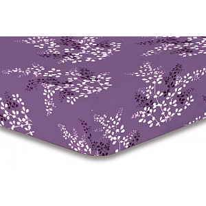 Prostěradlo z mikrovlákna 180-200x200 Calluna fialová